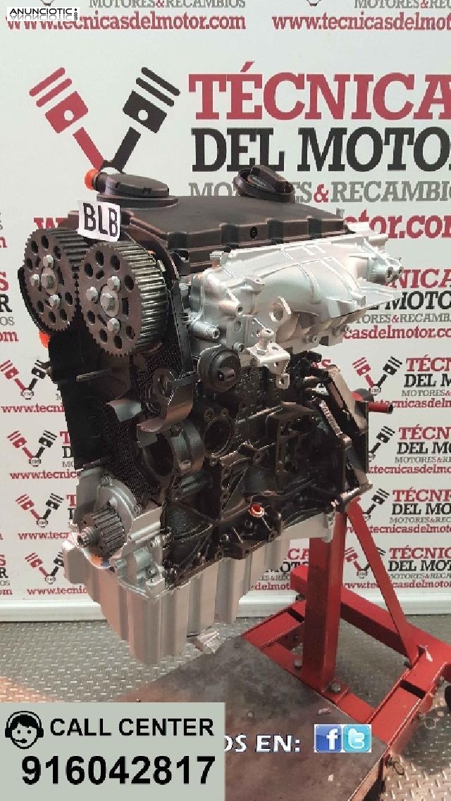 Motor audi 2 0 tdi 140 cv blb