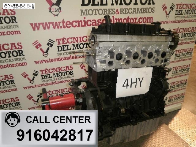 Motor citroen 2 2 hdi 104cv 4hy