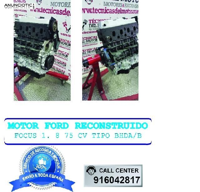 MOTOR FORD FOCUS 1. 8 75 CV TIPO BHDA/B