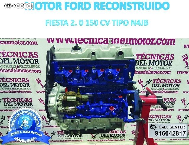 Motor ford fiesta 2 0 150 cv tipo n4jb