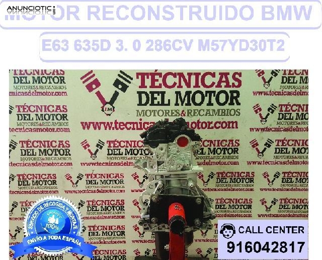Motor bmw e63 635d 3 0 286cv m57yd30t2