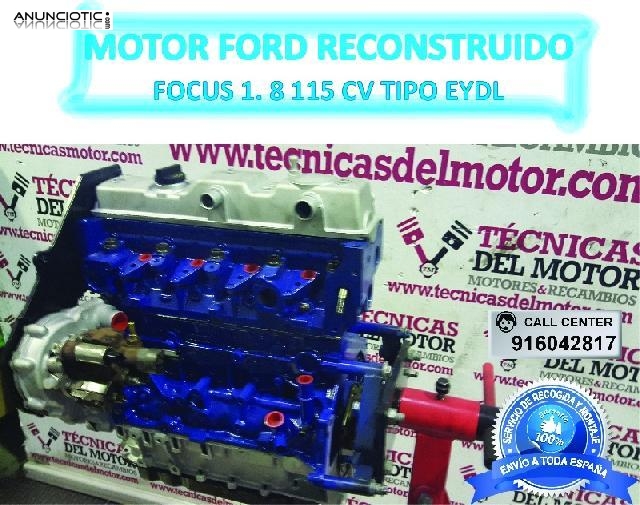 Motor ford focus 1 8 115 cv tipo eydl