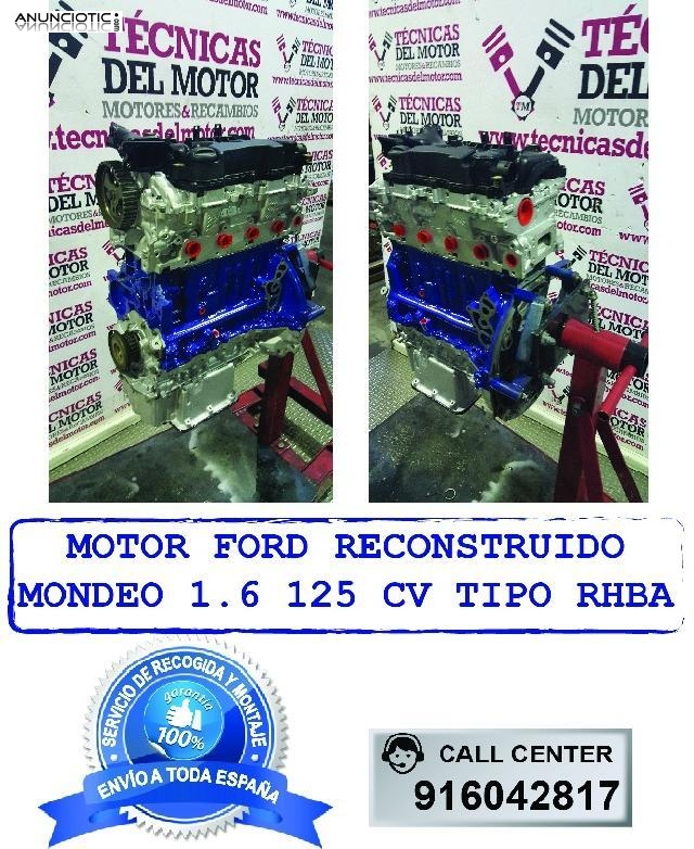 Motor ford mondeo 1 6 125 cv tipo rhba