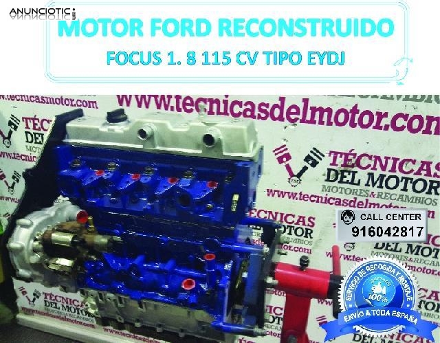 Motor ford focus 1 8 115 cv tipo eydj