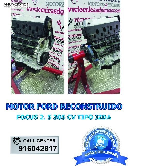 Motor ford focus 2 5 305 cv tipo jzda