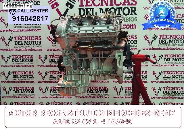 MOTOR MERCEDES A140 82 CV 1. 4 166940