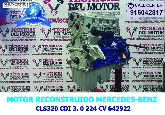 MOTOR MB CLS320 CDI 3. 0 224 CV 642922