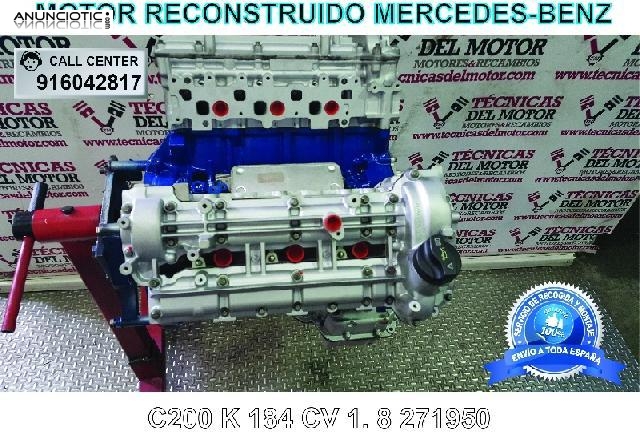 MOTOR MERCEDES C200 K 184 CV 1.  8 271950