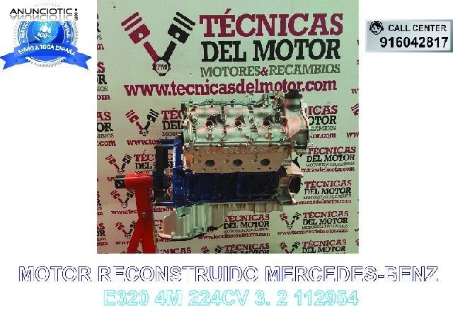 MOTOR MERCEDES E320 4M 224CV 3. 2 112954