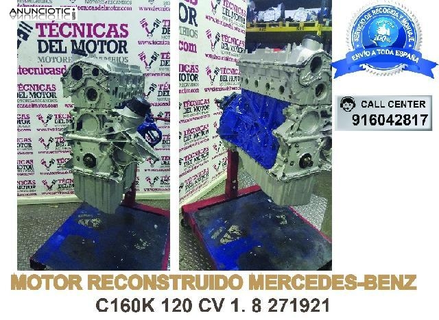 MOTOR MERCEDES C160K 120 CV 1. 8 271921