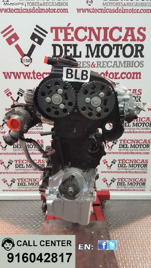 Motor audi 2 0 tdi 140 cv blb