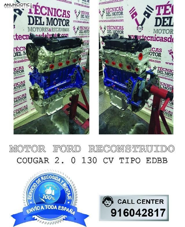 Motor ford cougar 2 0 130 cv tipo edbb