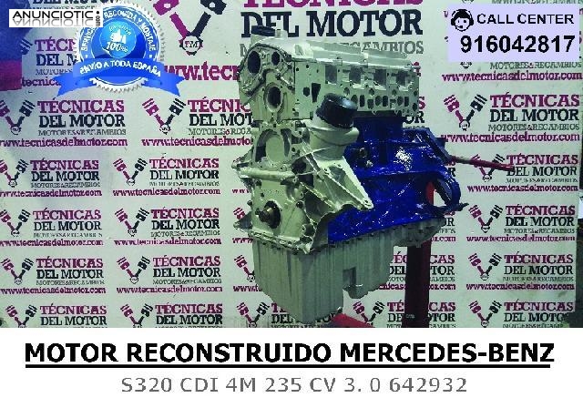 MOTOR MB S320 CDI 4M 235 CV 3. 0 642932