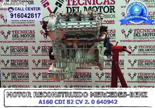 MOTOR MERCEDES A160 CDI 82 CV 2. 0 640942