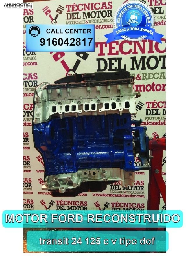 Motor ford transit 24 125 c v tipo dof