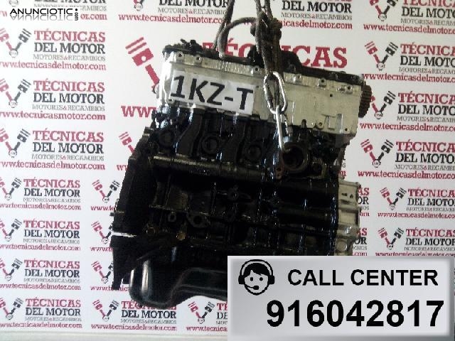 Motor toyota 3 0d turbo 124cv 1kz-t