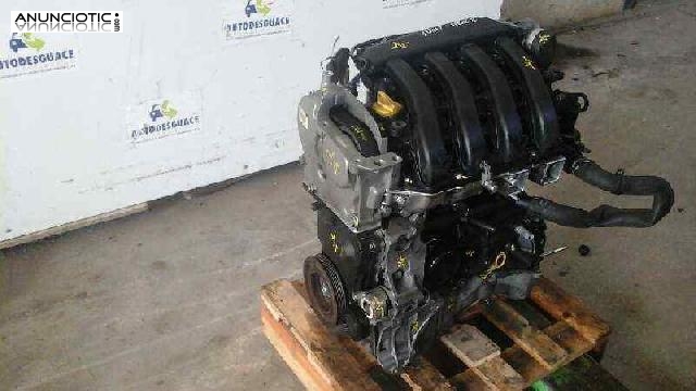 Motor completo k4m761 renault