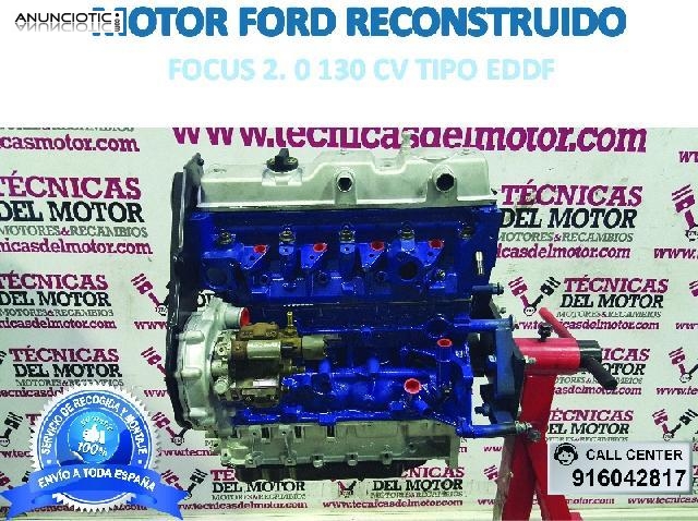 Motor ford focus 2 0 130 cv tipo eddf