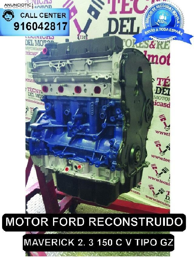 Motor ford maverick 2 3 150 c v tipo gz