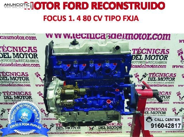 Motor ford focus 1 4 80 cv tipo fxja