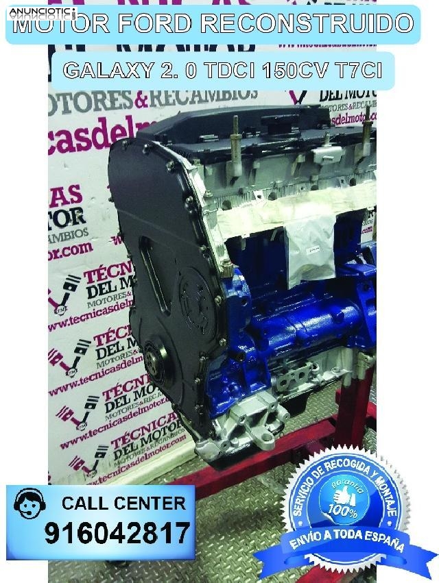 Motor ford galaxy 2 0 tdci 150cv t7ci