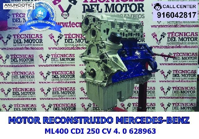 MOTOR MB ML400 CDI 250 CV 4. 0 628963