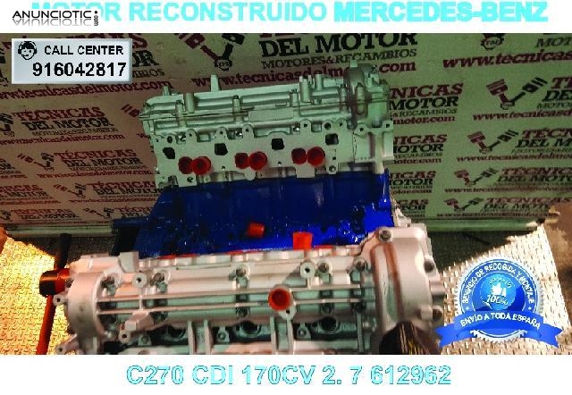 MOTOR MERCEDES C270 CDI 170CV 2. 7 612962