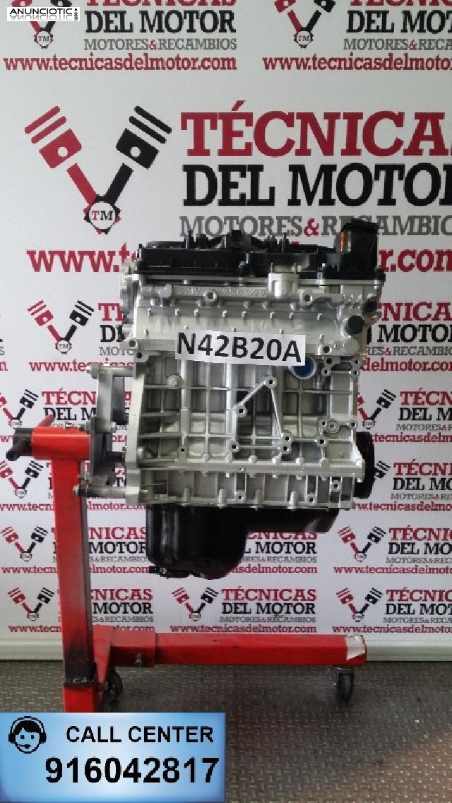 Motor bmw serie 3 143cv tipo n42b20a