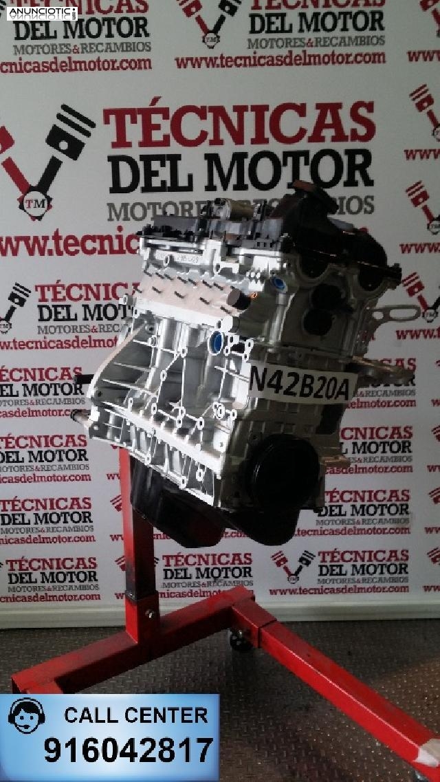 Motor bmw serie 3 143cv tipo n42b20a