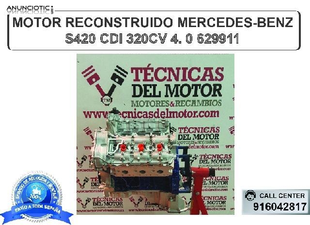 MOTOR MERCEDES S420 CDI 320CV 4. 0 629911