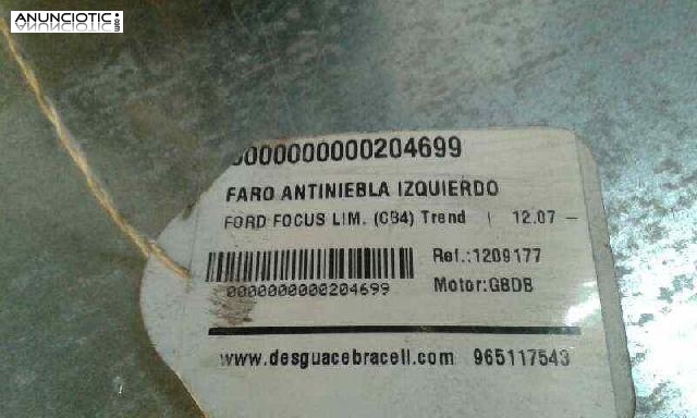 Faro antiniebla izq. ford focus-204699