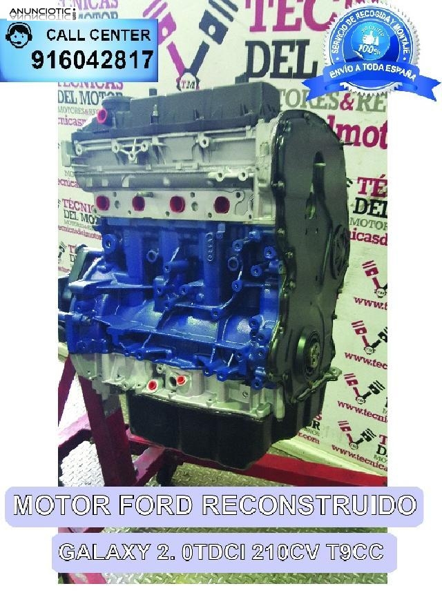 Motor ford galaxy 2 0tdci 210cv t9cc