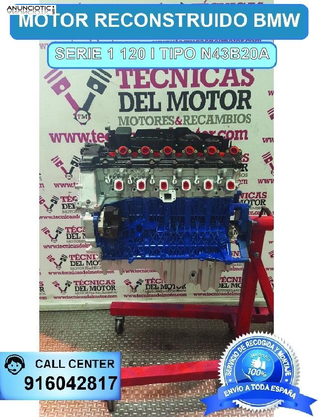 Motor bmw serie 1 120 i tipo n43b20a