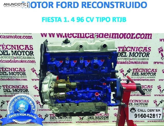 Motor ford fiesta 1 4 96 cv tipo rtjb