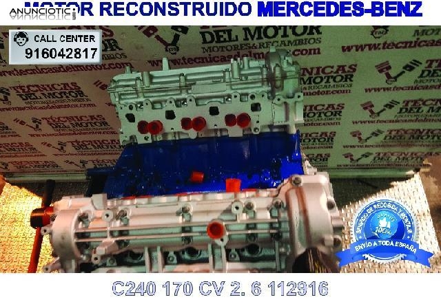 MOTOR MERCEDES C240 170 CV 2.  6 112916