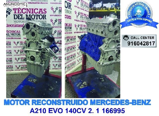 MOTOR MERCEDES A210 EVO 140CV 2. 1 166995