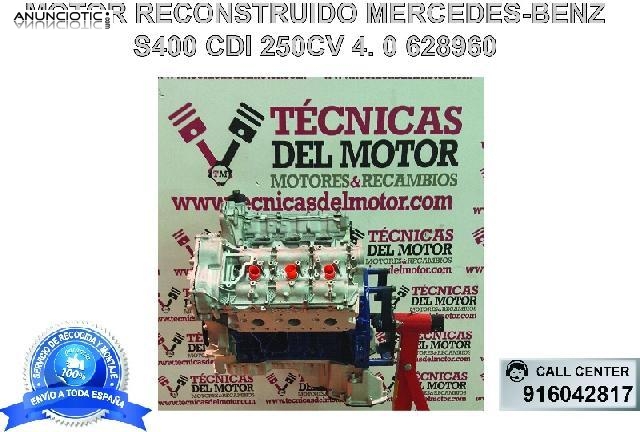 MOTOR MERCEDES S400 CDI 250CV 4. 0 628960