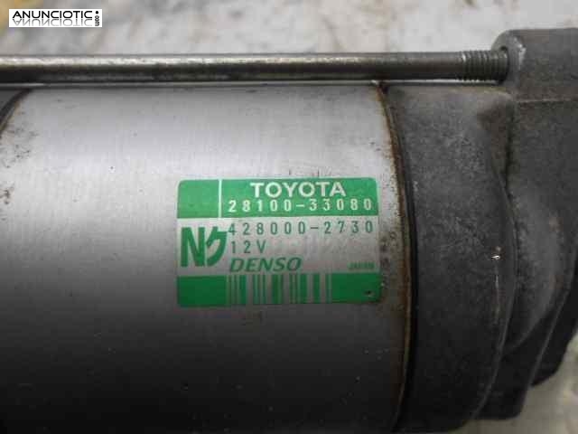 Motor arranque 3238410 4280002730 toyota