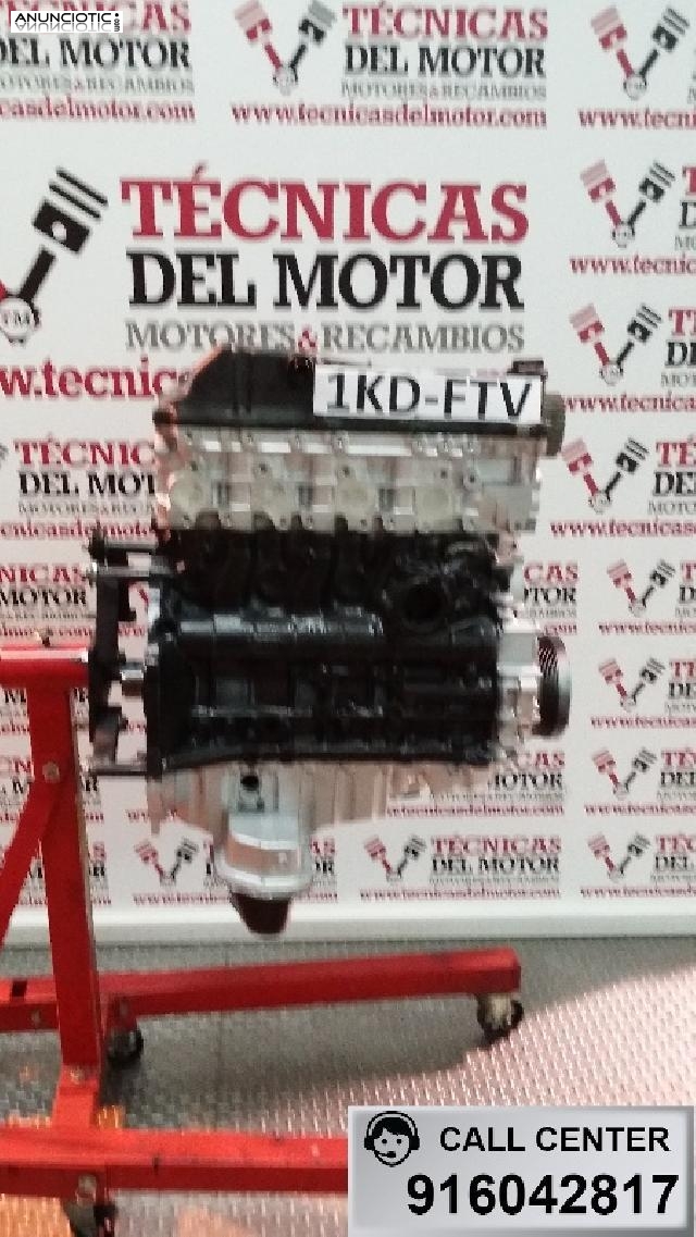 Motor toyota 3 0d d-4d 163cv 1kd-ftv