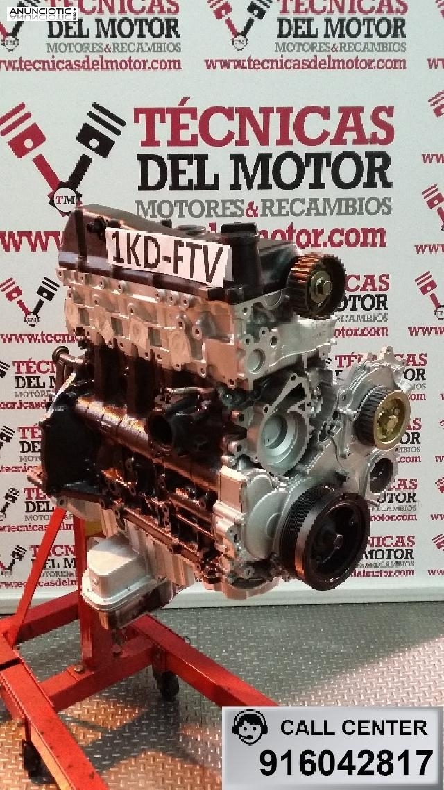 Motor toyota 3 0d d-4d 163cv 1kd-ftv