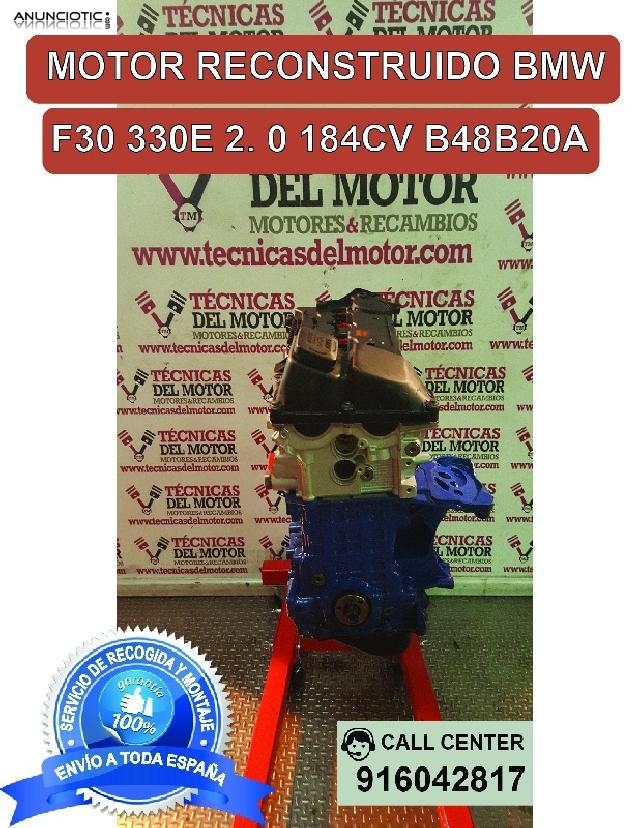 Motor bmw f30 330e 2 0 184cv b48b20a