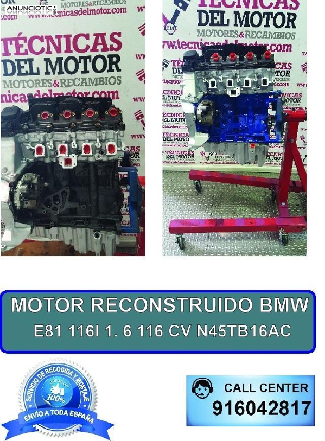 Motor bmw e81 116i 1 6 116 cv n45tb16ac