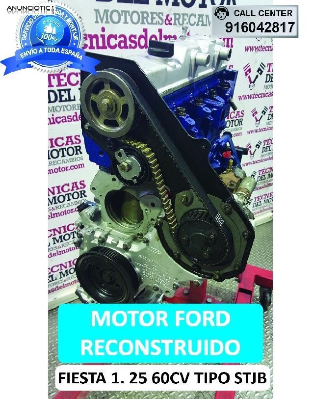 Motor ford fiesta 1 25 60cv tipo stjb