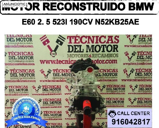 Motor bmw e60 2 5 523i 190cv n52kb25ae