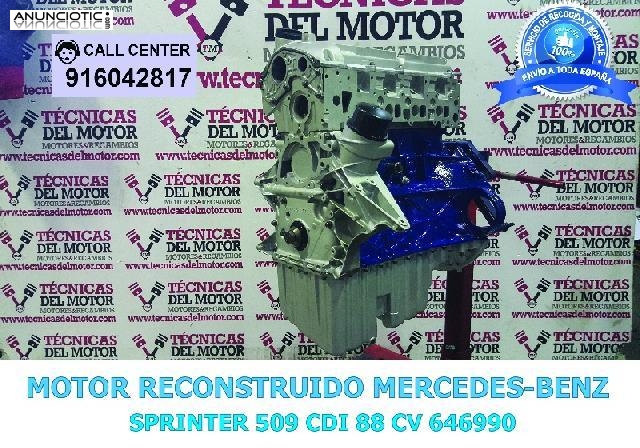 MOTOR MB SPRINTER 509 CDI 88 CV 646990