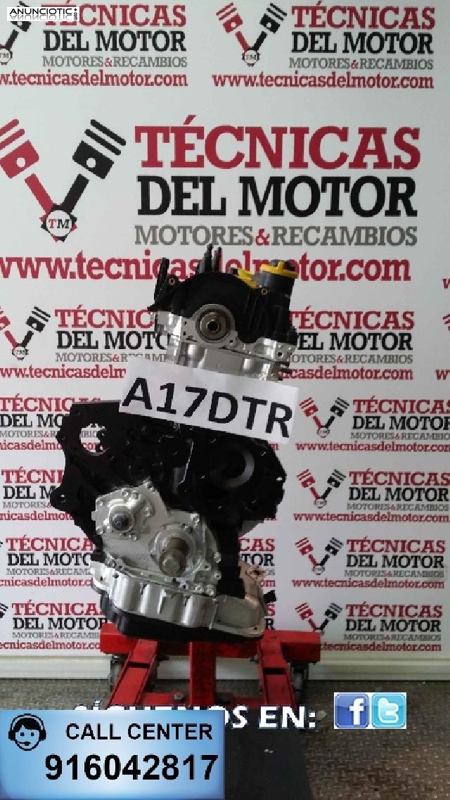 Motor opel 1 7d 125cv a17dtr