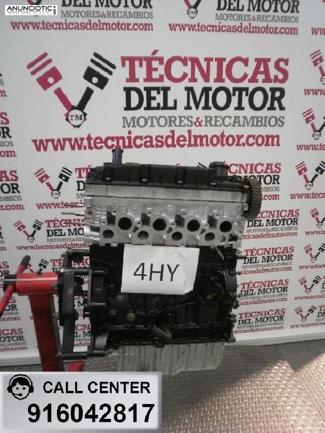 Motor citroen 2 2 hdi 104cv 4hy