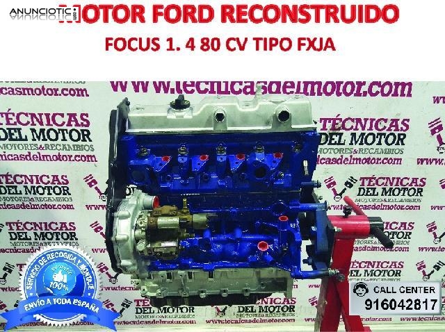 Motor ford focus 1 4 80 cv tipo fxja