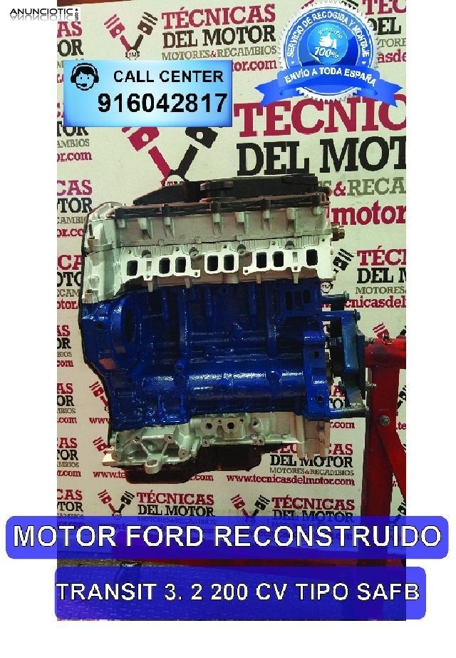 Motor ford transit 3 2 200 cv tipo safb