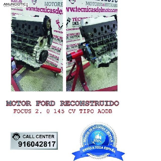 Motor ford focus 2 0 145 cv tipo aodb